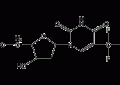 三氟胸腺嘧啶脱氧核苷结构式