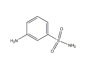 3-氨基苯磺酰胺结构式