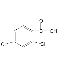 2,4-二氯苯甲酸结构式