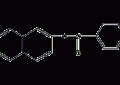 苯甲酸-2-萘酯结构式