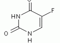5-氟尿嘧啶结构式