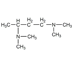 N,N,N',N'-四甲基-1,3-丁二胺结构式