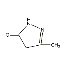 3-甲基-5-吡唑酮结构式