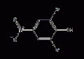 2,6-二溴-4-硝基苯酚结构式