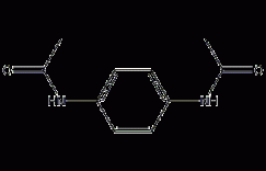 N,N'-对苯乙烯二乙酰胺结构式