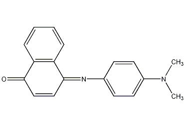 靛酚兰结构式