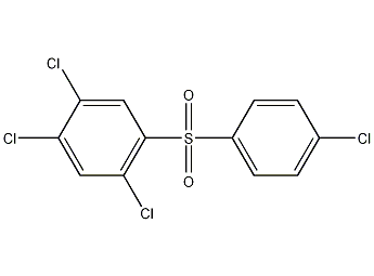 三氯杀螨砜结构式