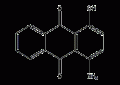 1-氨基-4-羟基蒽醌结构式