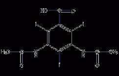 泛影酸结构式