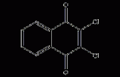 2,3-二氯-1,4-萘醌结构式